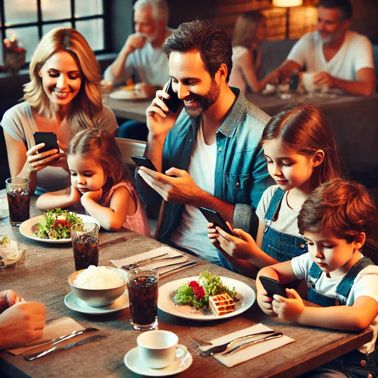 Why We Shouldn’t Give Smartphones to Children at Restaurants (And What to Do Instead)
