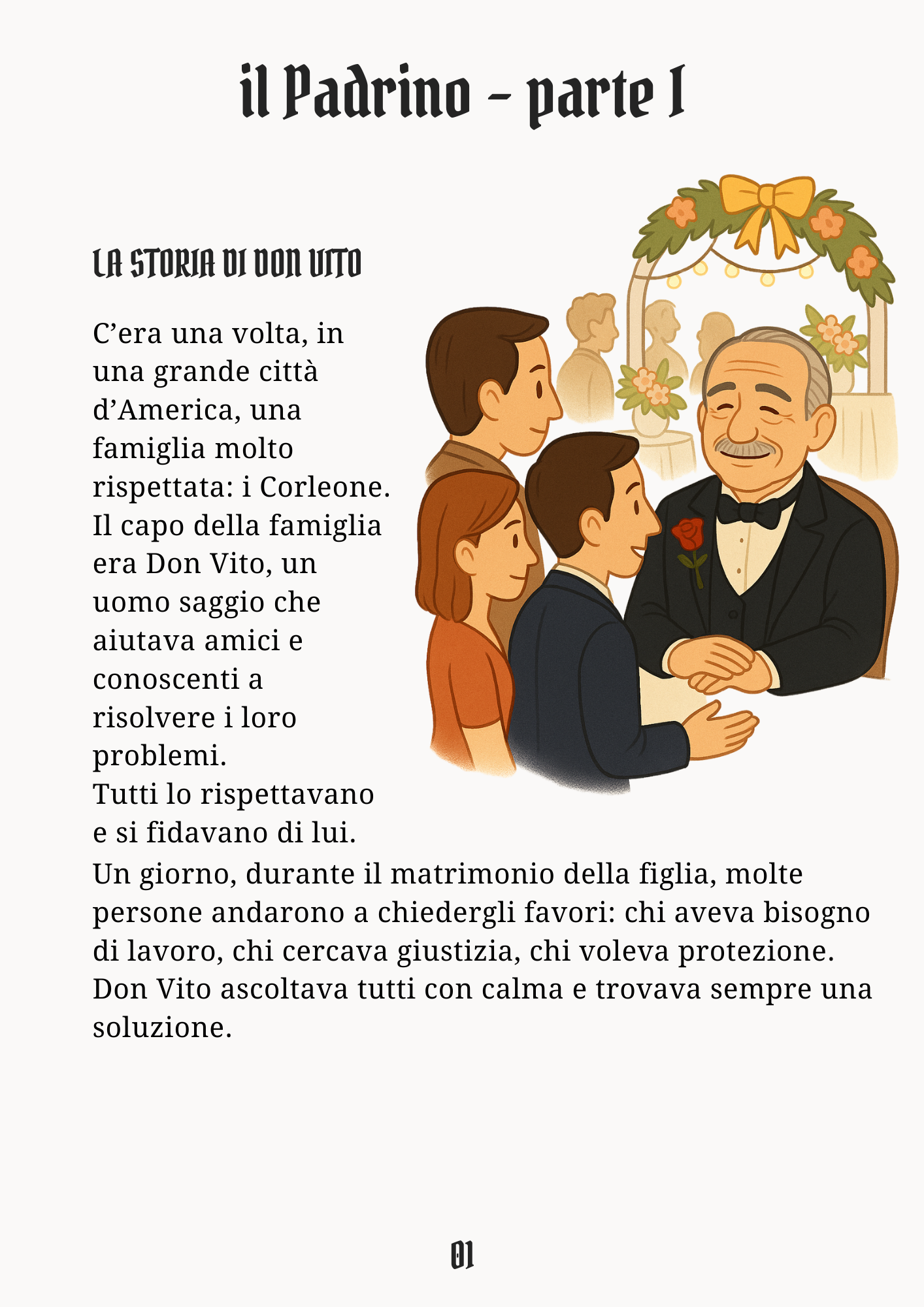 Fiabe per bambini – Il Padrino (PDF) parte 1