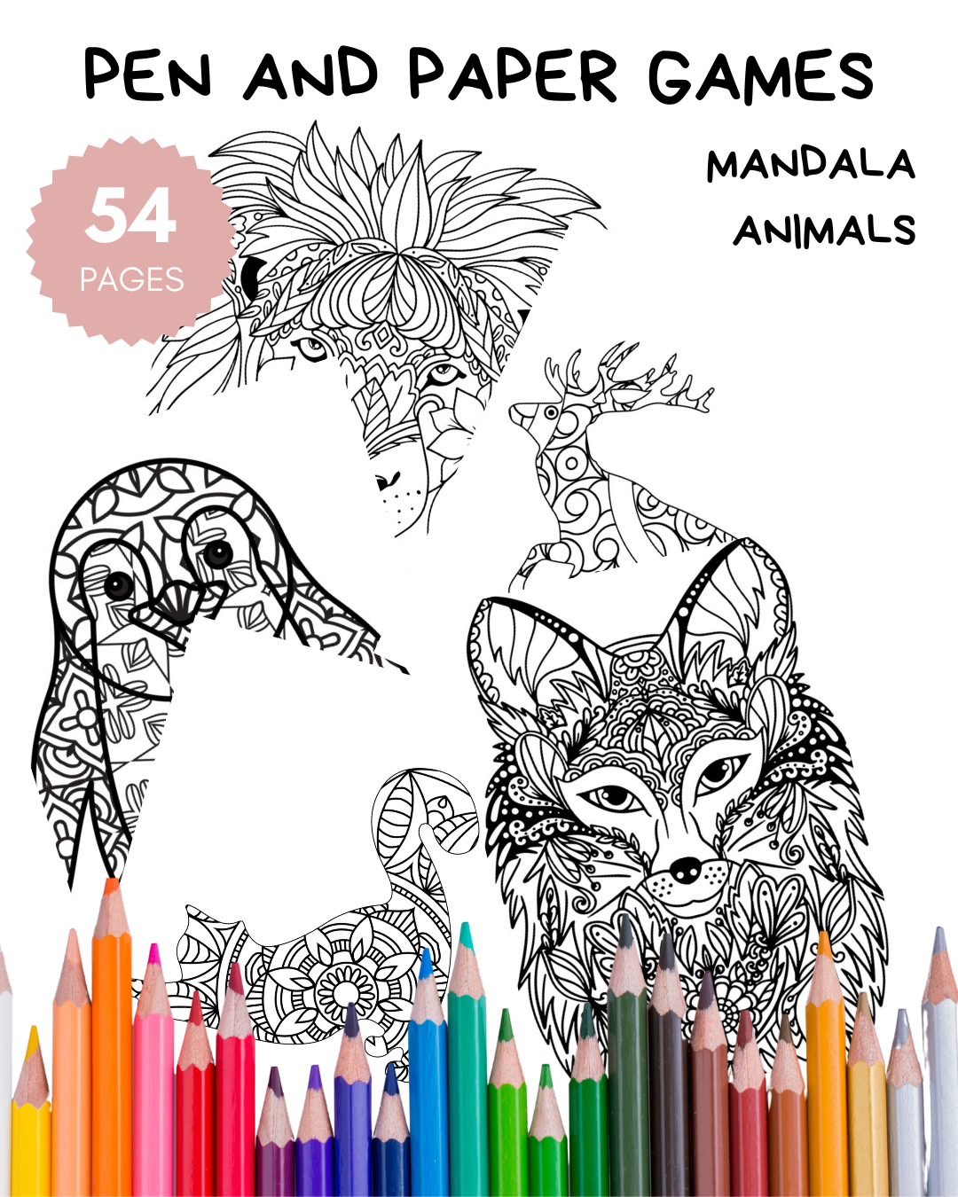 MEGAPACK coloring books for children
