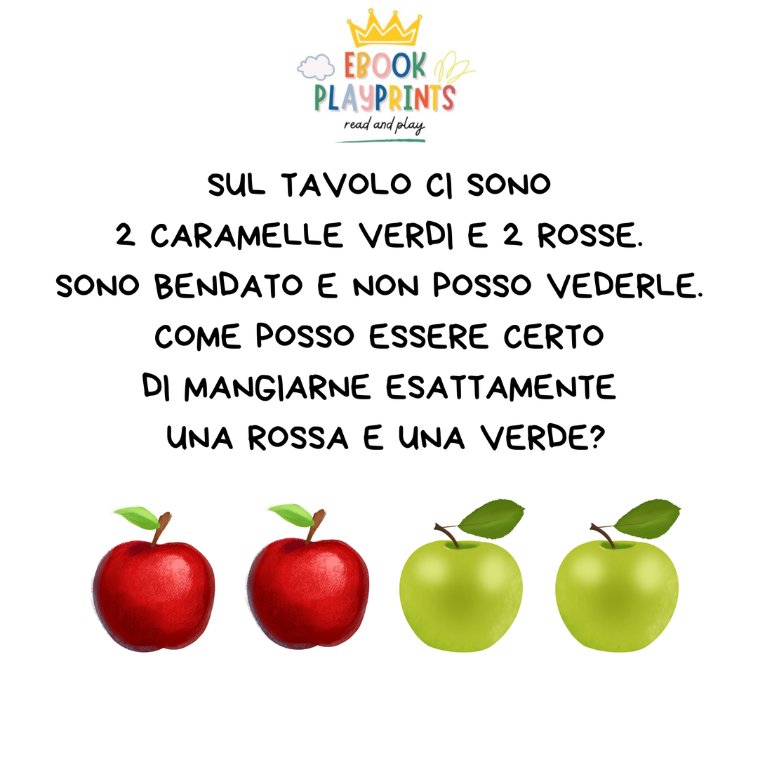 La soluzione del rompicapo delle caramelle colorate