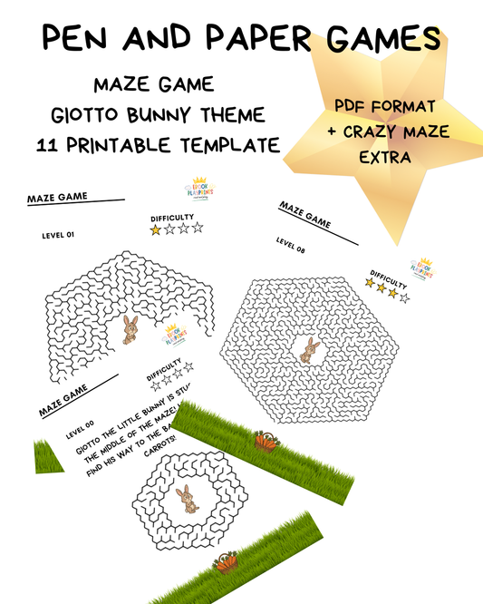 MAZE GAME THEME - GIOTTO BUNNY