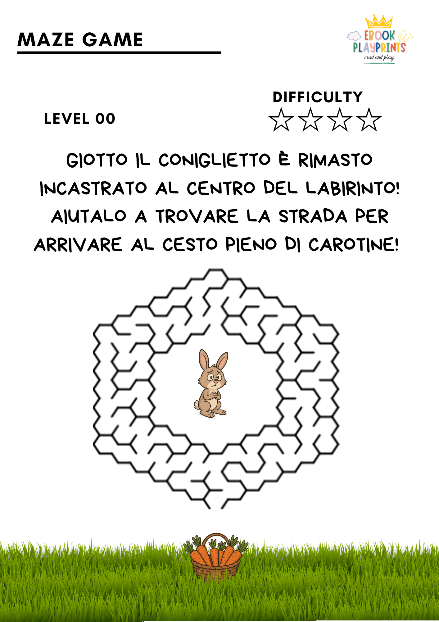 MAZE GAME THEME - GIOTTO BUNNY