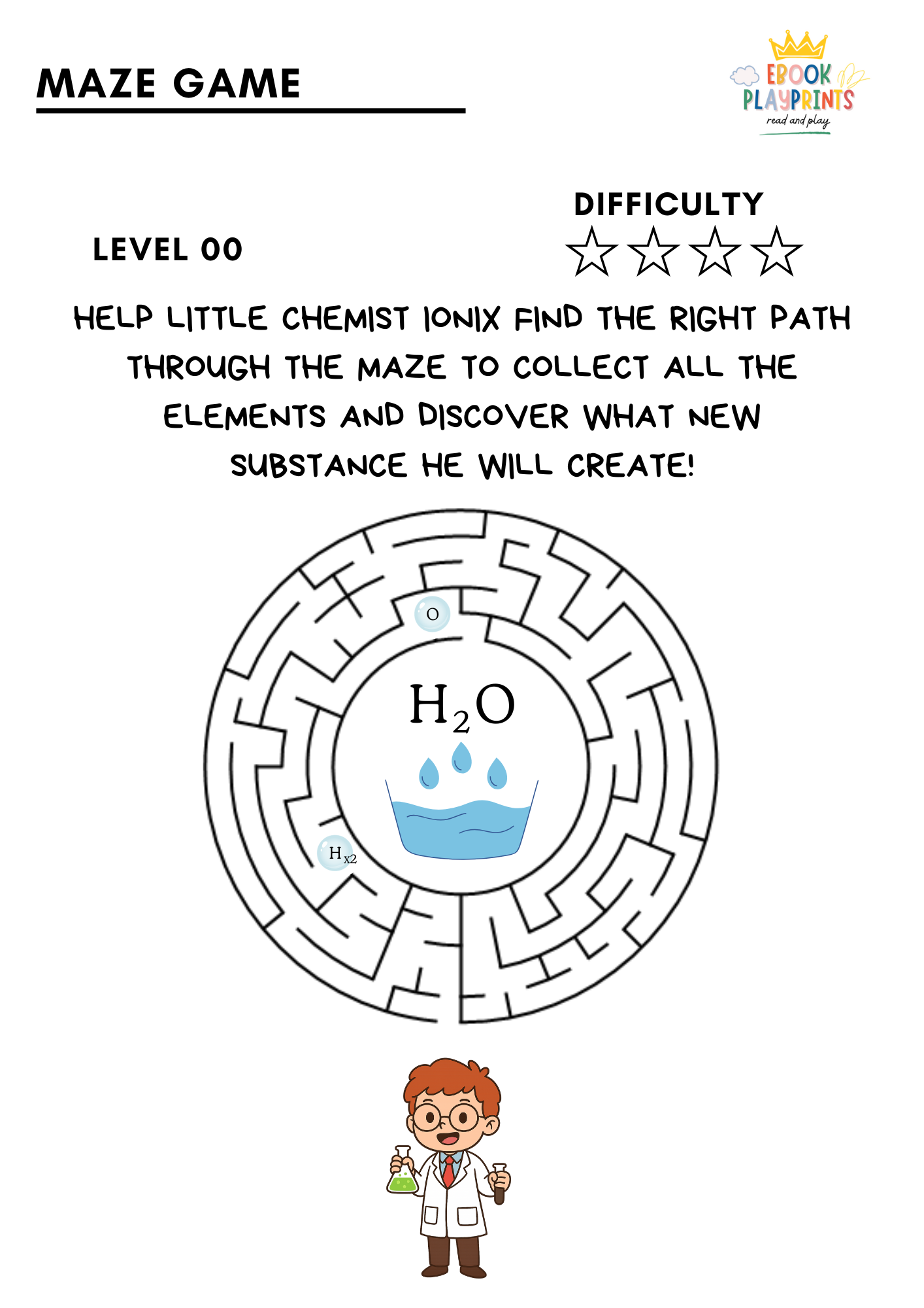 MAZE GAME THEME - IONIX CHEMIST